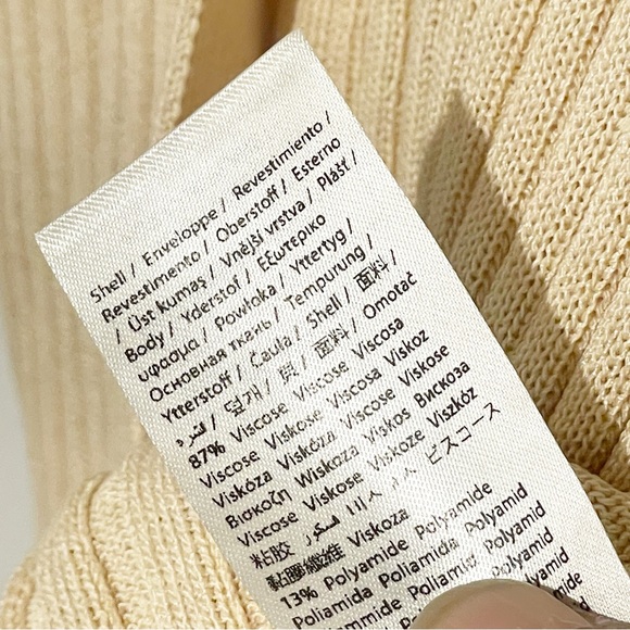 NA-KD Size XS Light Knitted Ribbed‎ Long Sleeve Sweater - Picture 6 of 7